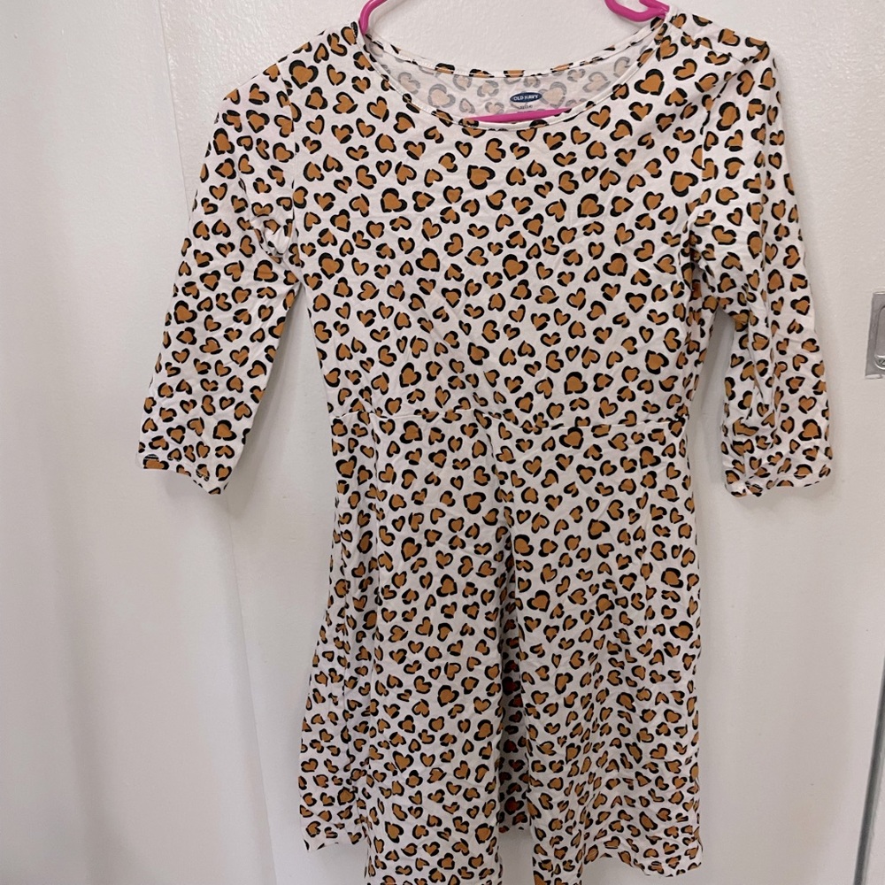 Old Navy animal print girls dress.